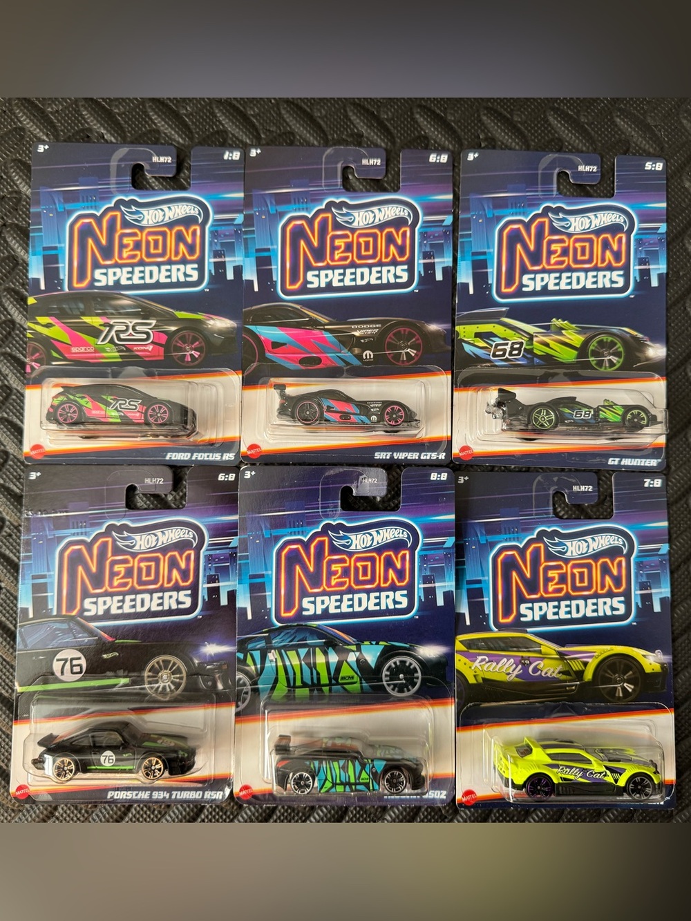 Hot Wheels Neon Speeders lot